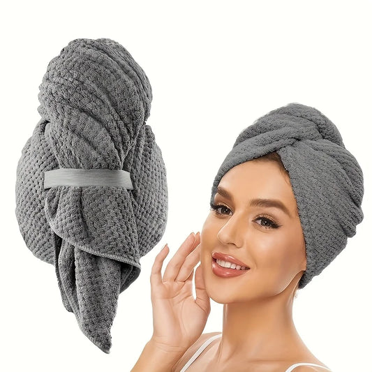Serviette Microfibre Cheveux Turban PuraClear