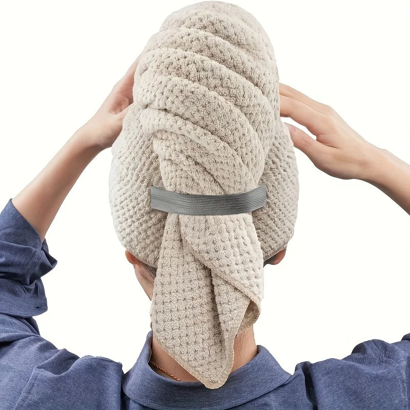 Serviette Microfibre Cheveux Turban PuraClear